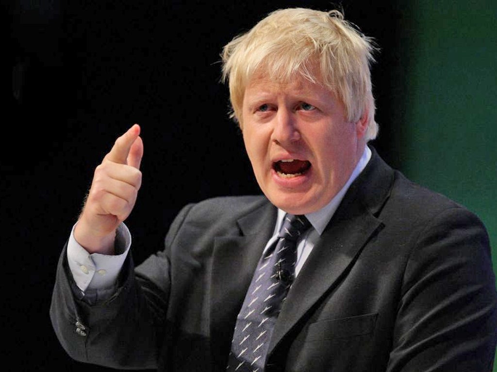 Boris Johnson is promoting a £8.30 an hour 'living wage' for Londoners
