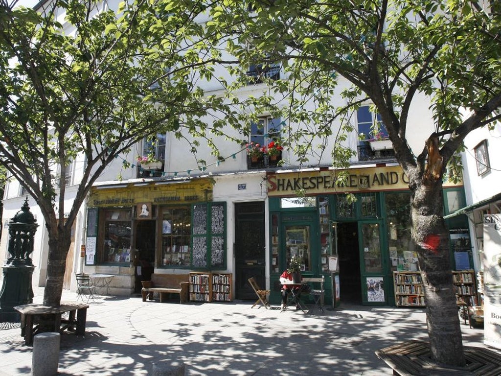 New leaf: Sylvia Beach Whitman plans to keep the shop in the Rue Bûcherie as her father wanted it