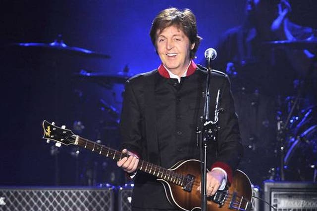 <p>Paul McCartney will play the MEN Arena in Manchester on 19 December and Echo Arena in Liverpool on 20 December</p>