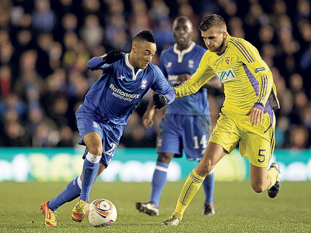 Birmingham-born 17-year old Nathan Redmond was a surprise starter but impressed with his pace