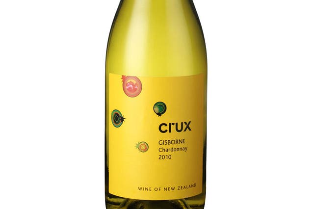 <p>Fresh and aromatic: 2010 Crux Gisborne Chardonnay</p>