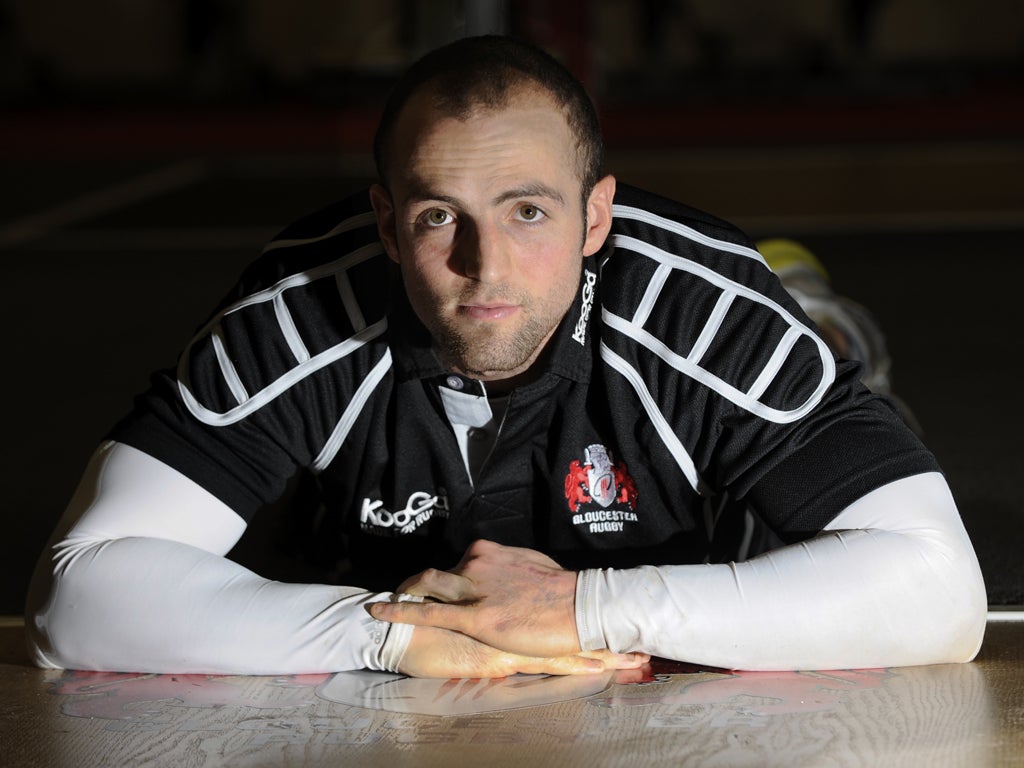 Charlie Sharples, Gloucester's rapid 22-year-old is happy to be on England's radar but knows there's more to life than speed