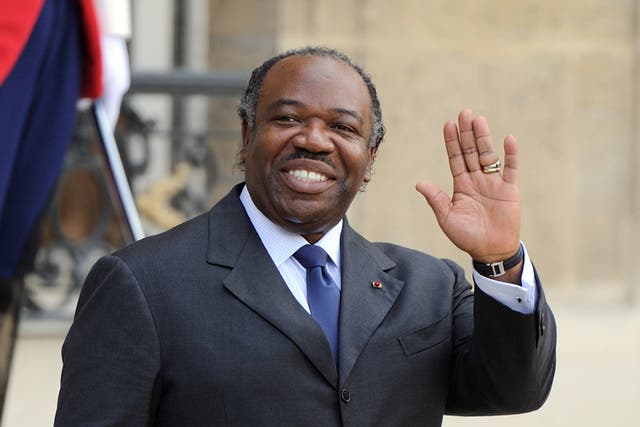 <p>Gabon's President Ali Bongo</p>