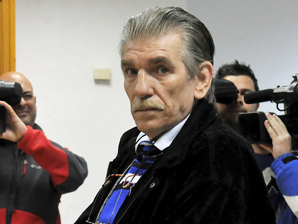 Miguel Montes Neiro in court in Granada earlier this year