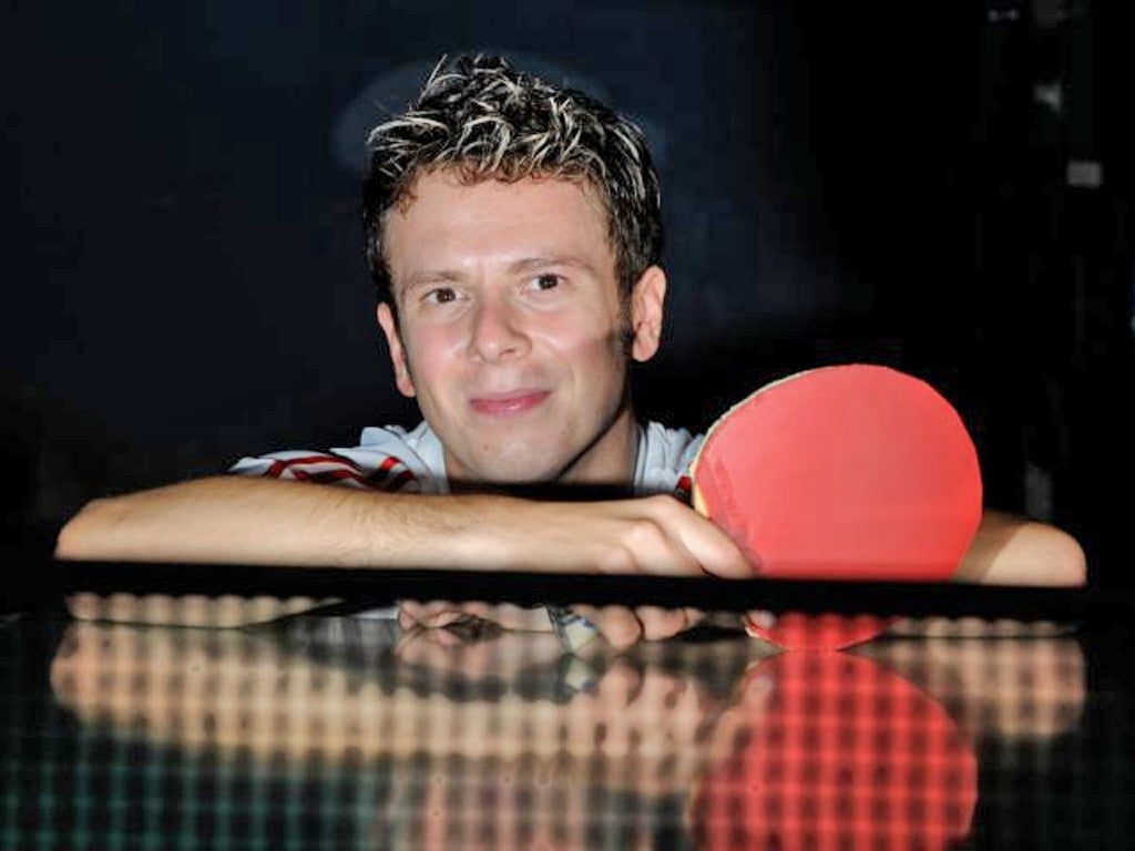 <p>'I was equally good at tennis,' says Baggaley, 'but you need a lot of money to play tennis'</p>