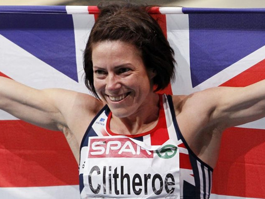 Helen Clitheroe won the 3,000m European final but has lost her funding