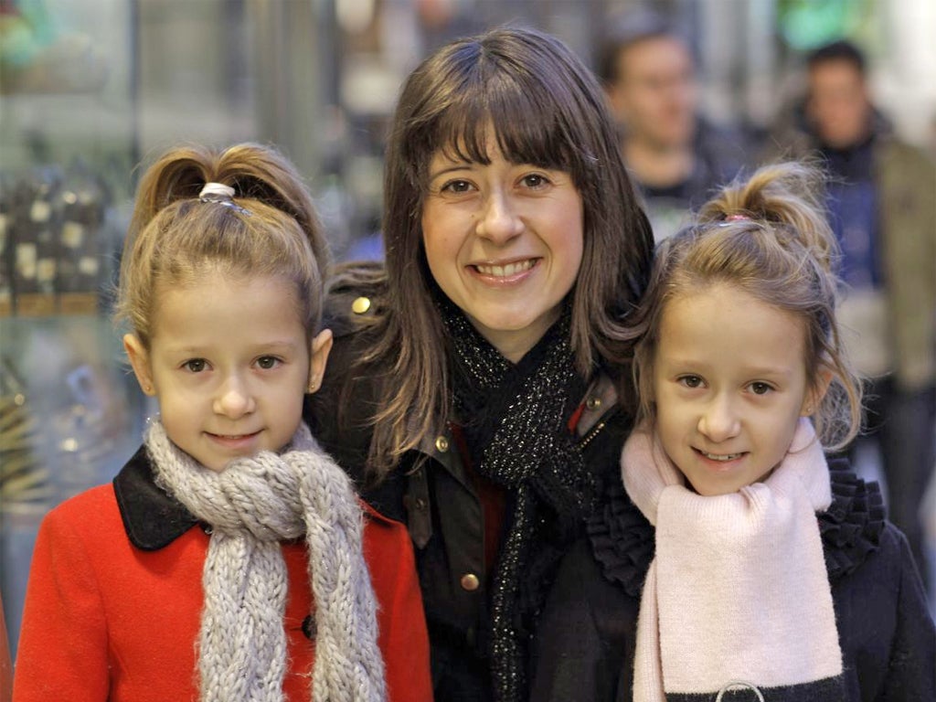 Natalie Rogers, 34, mother of eight-year-old twins Minnie and Maisy: 'They eat some of the things in the report at least twice during the week, especially things like Cheestrings, Nesquik and Capri-Sun'