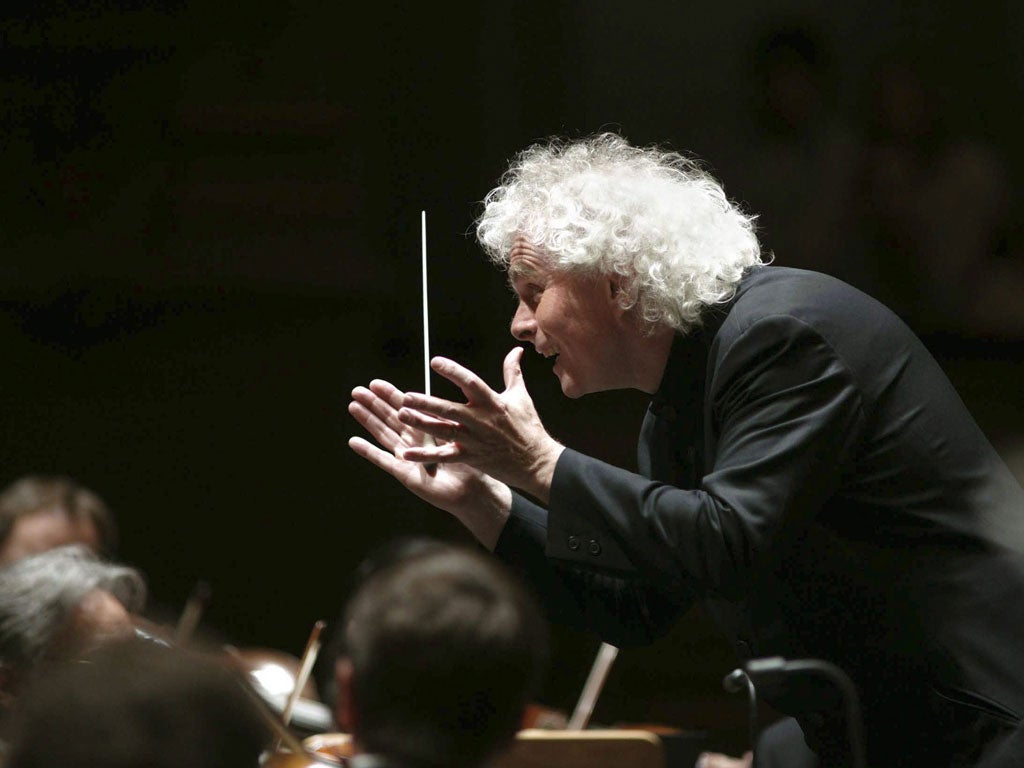 Simon Rattle illuminated Mahler with the Berlin Phil at the Royal Festival Hall