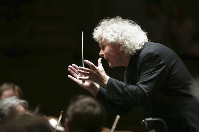 <p>Simon Rattle illuminated Mahler with the Berlin Phil at the Royal Festival Hall  </p>