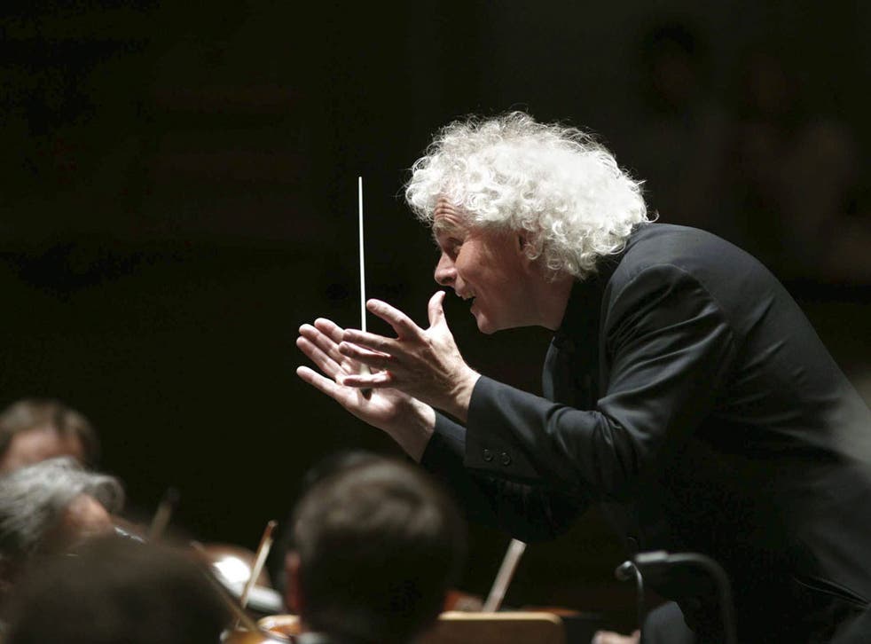 <p>Simon Rattle illuminated Mahler with the Berlin Phil at the Royal Festival Hall  </p>