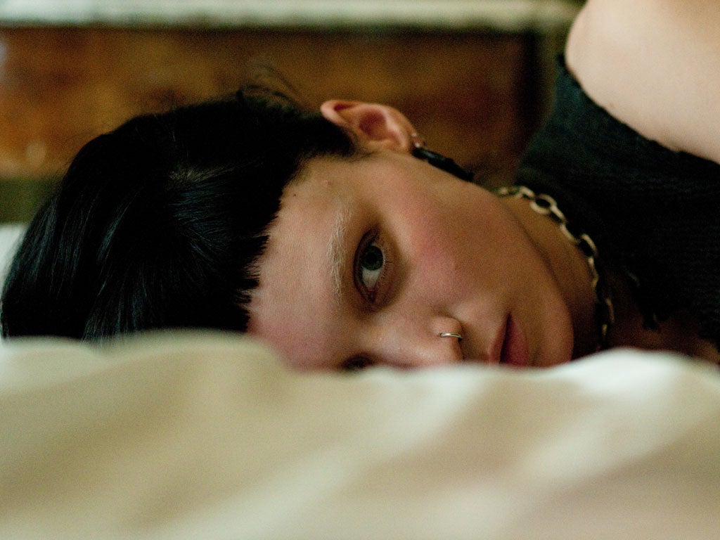 Rooney Mara as cyber-sleuth Salander in David Fincher's thriller