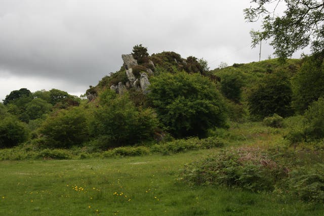 <p>Craig Rhos-y-Felin, north Pembrokeshire: the newly discovered original source of some of the early stones used or installed at and around Stonehenge in the Neolithic</p>