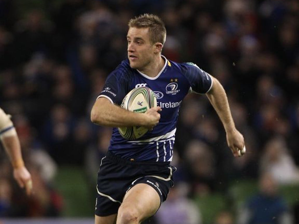 Luke Fitzgerald: The in-form Leinster wing scored two tries in the rout of Bath