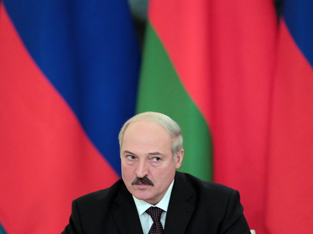 Belarusian leader Alexander Lukashenko