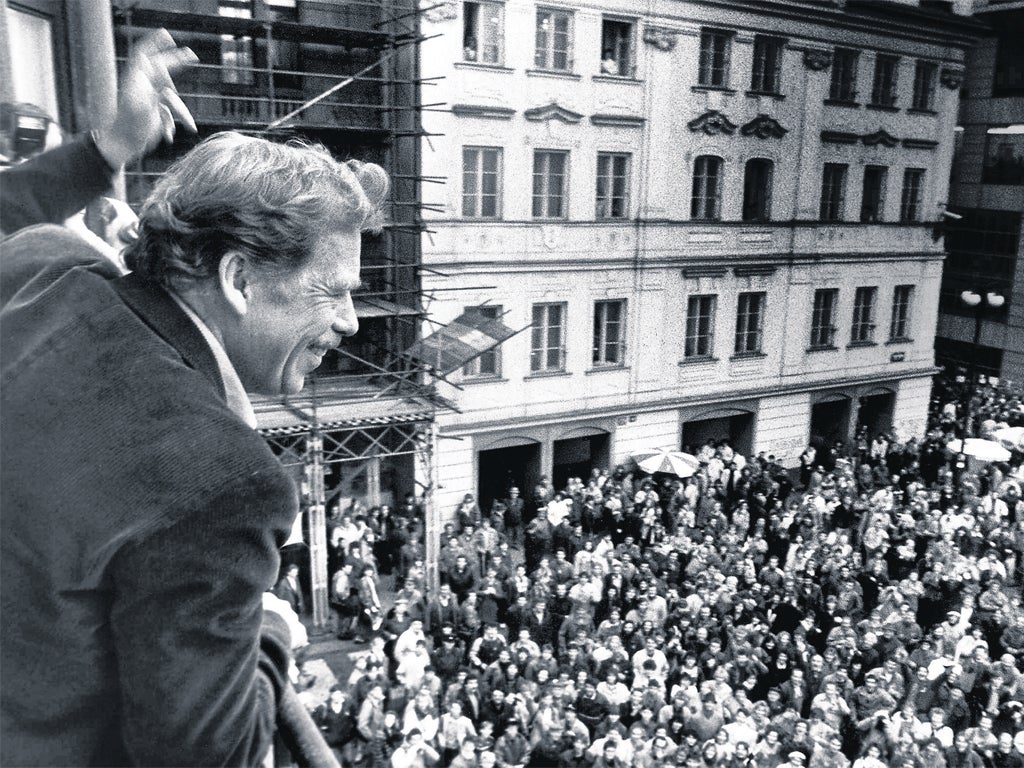 Vaclav Havel who did more than anyone to rip down the Iron Curtain