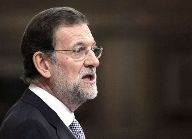 Mariano Rajoy has warned that very hard times lie ahead