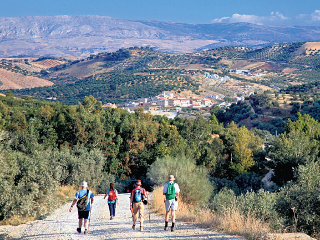 Andalucía is the starting point for two long-distance footpaths