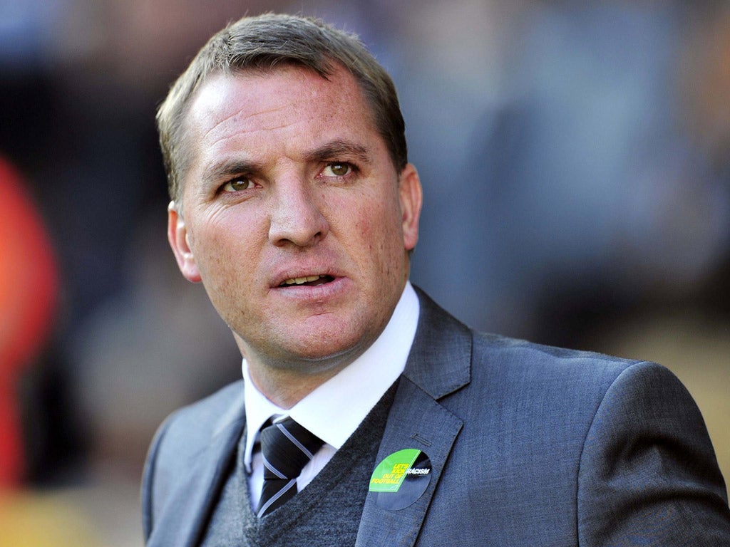 BRENDAN RODGERS: The Swansea manager is unhappy with the hectic Christmas fixture list
