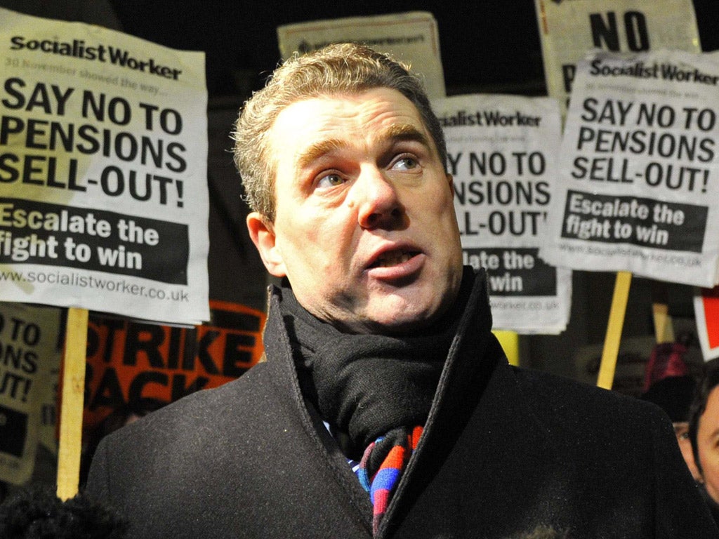 Mark Serwotka, head of the civil servants’ union, has rejected the latest proposals