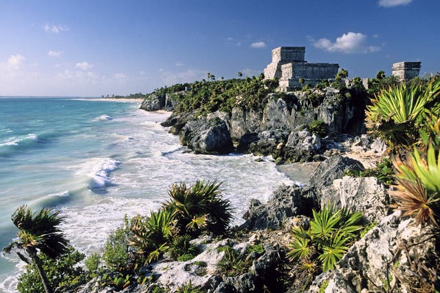 <p>Mayan marvels: the cliff-top site of Tulum in Mexico</p>