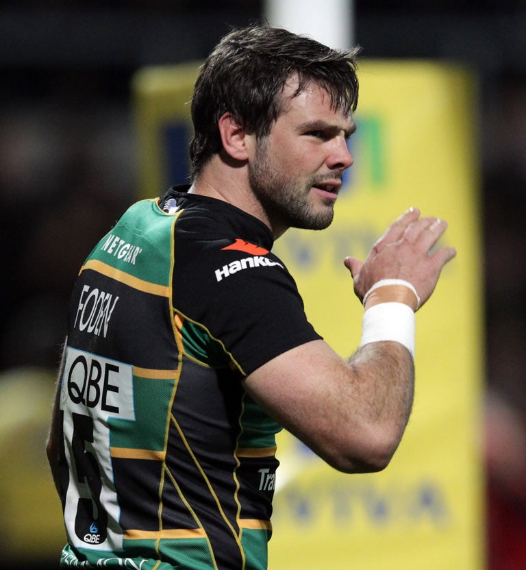 Ben Foden has urged Northampton to capitalise on a busy Christmas schedule