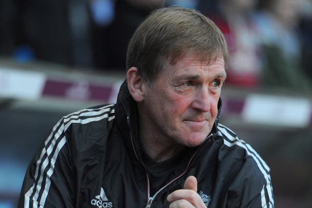 Kenny Dalglish: The Liverpool manager's tone was softer yesterday
when discussing the Suarez case