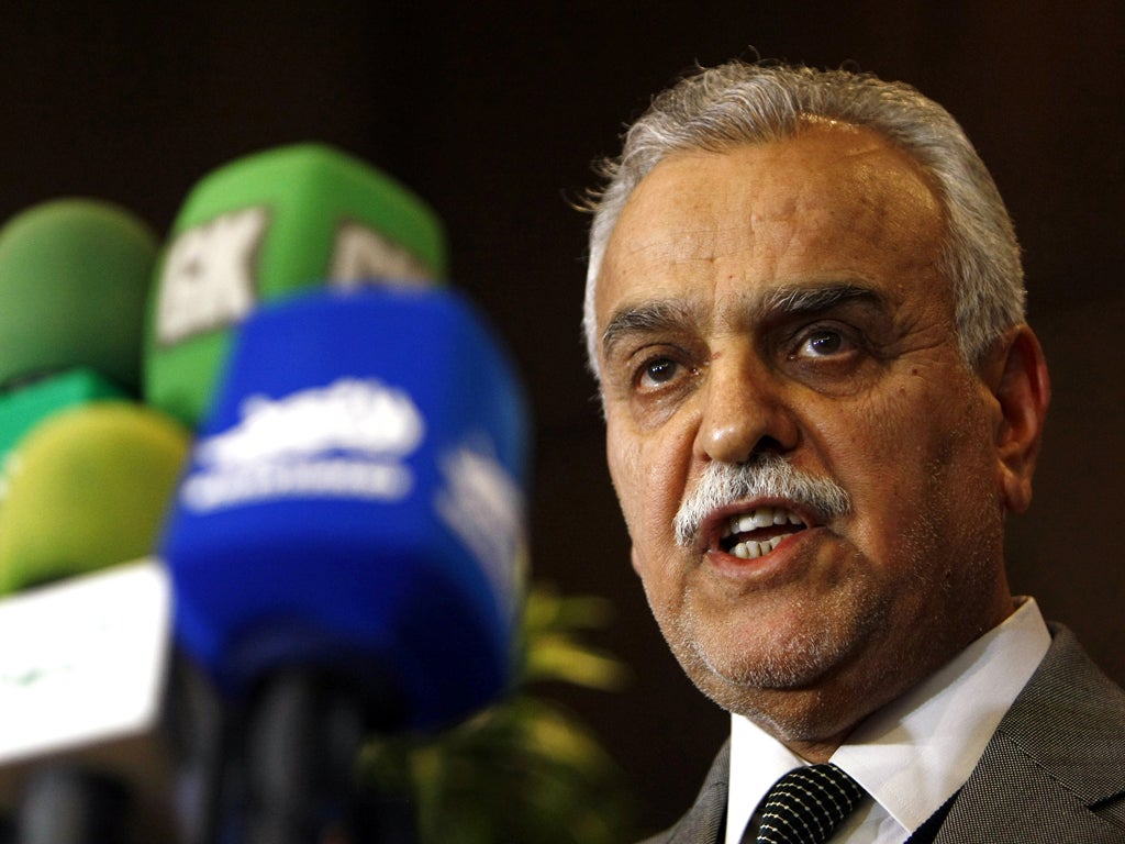 Tariq Al-Hashemi: He has accused the Prime Minister of exercising
'many of Saddam's behaviours'