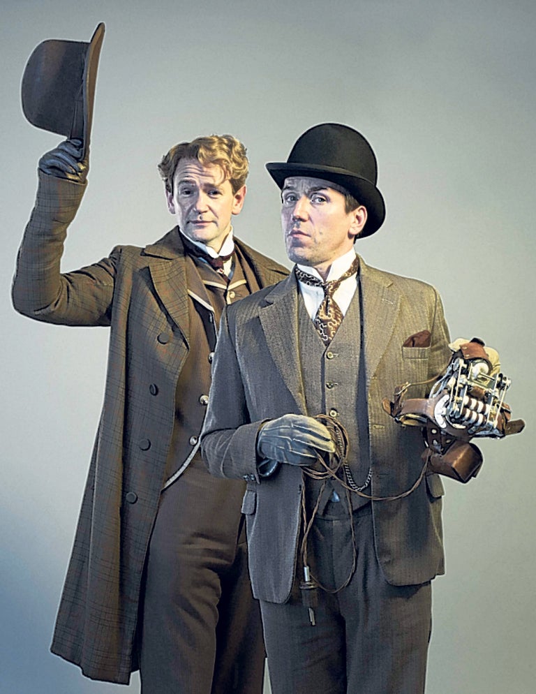 Gentlemen of leisure: Murdo and Felix played by Armstrong and Miller