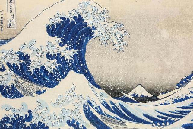 Sea-slide: 'Great Wave' by Hokusai