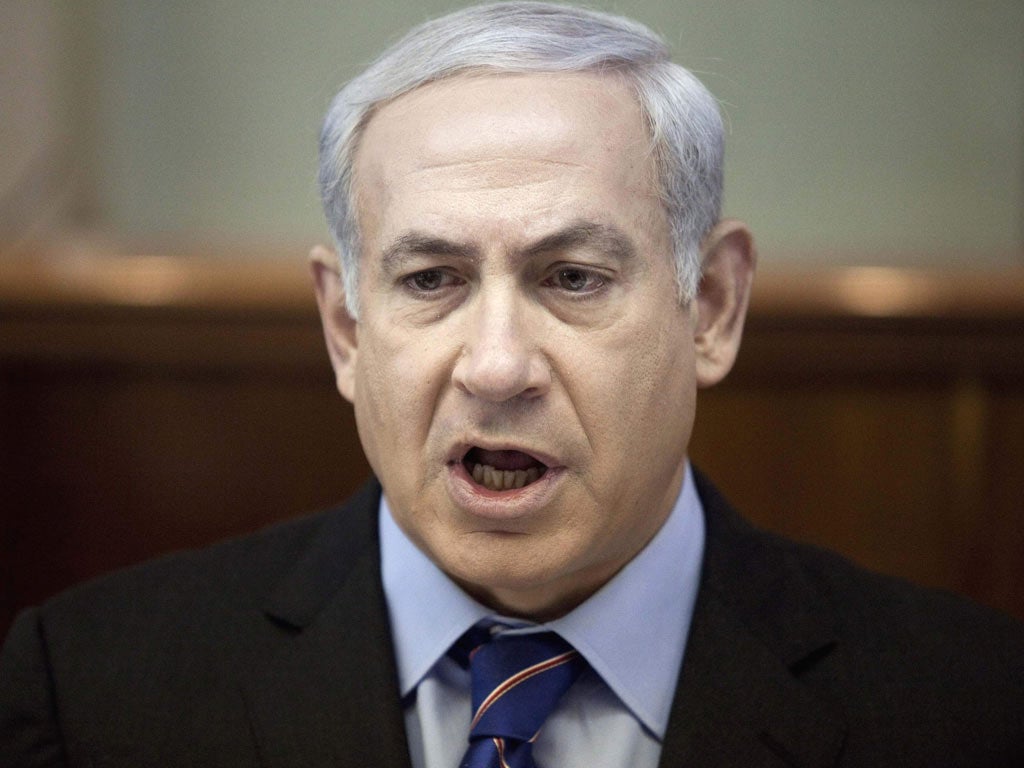 BENJAMIN NETANYAHU: Israel’s leader has condemned
rabbis who call for discrimination against Arabs