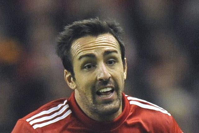 JOSE ENRIQUE: The Liverpool left-back believes the goals will soon start to flow
