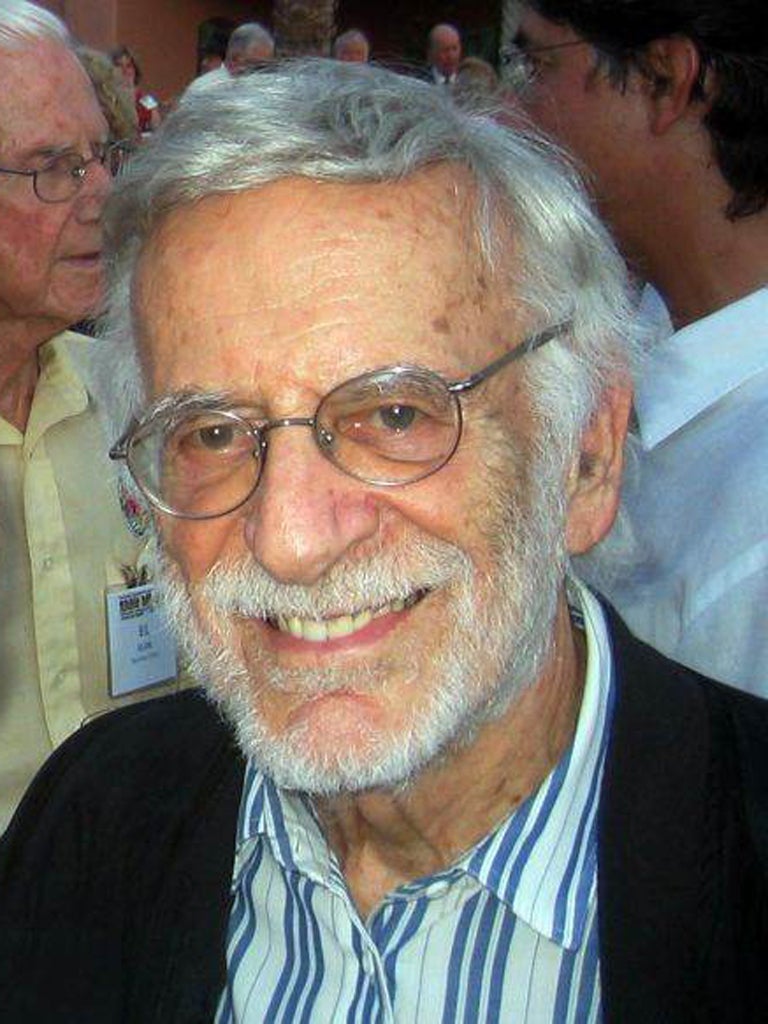 Comic book artist Jerry Robinson