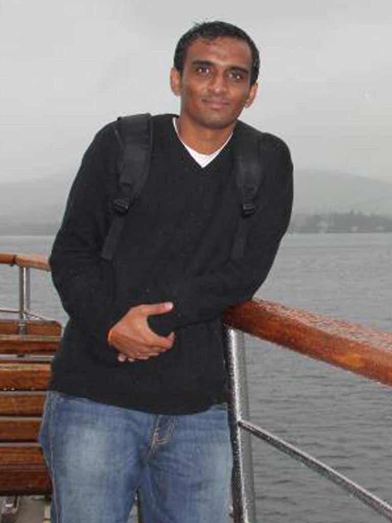 Anuj Bidvehad been in the UK for only three months when he was shot in Manchester
