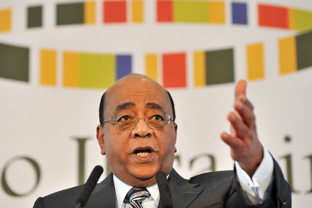 Mo Ibrahim, a billionaire, offers a $5m prize to retiring African leaders