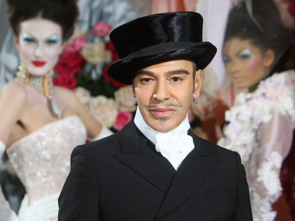 Photographing John Galliano's theatrical world