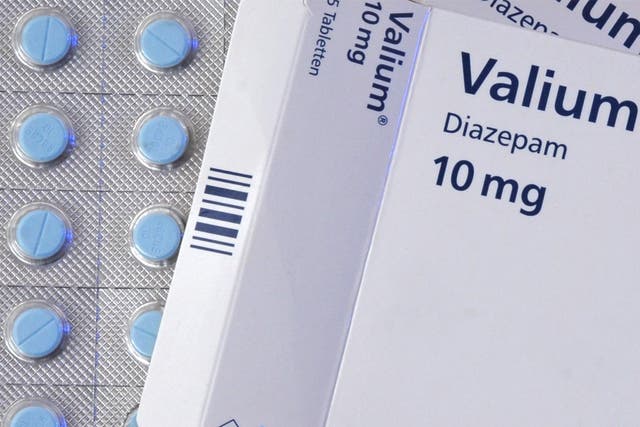 Prescriptions for Valium have increased by 20 per cent since 2000