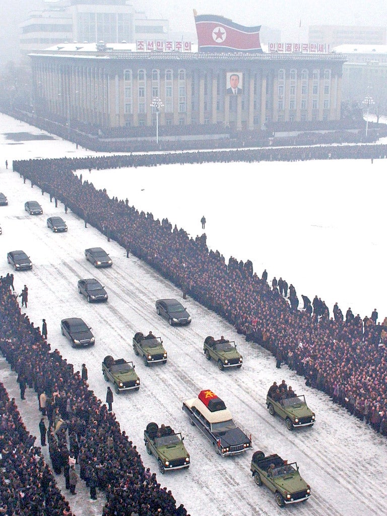 North Korea's farewell: 'The people are all crying tears of blood ...