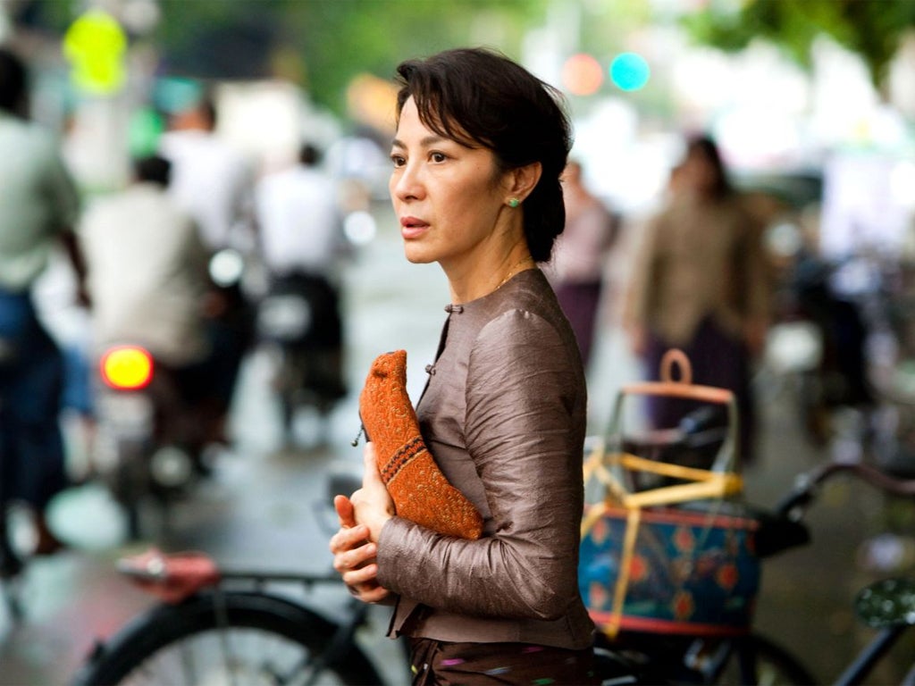 Misplaced devotion: Michelle Yeoh in Luc Besson’s ponderous ‘The Lady’