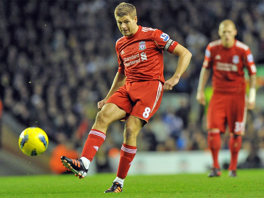 Steven Gerrard has endured a miserable time in 2011 with a succession of injuries