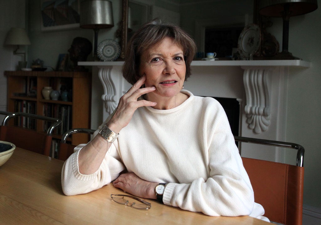 Joan Bakewell: 'My children always make the 'kitchen
sink' joke, because my luggage is too heavy to lift'