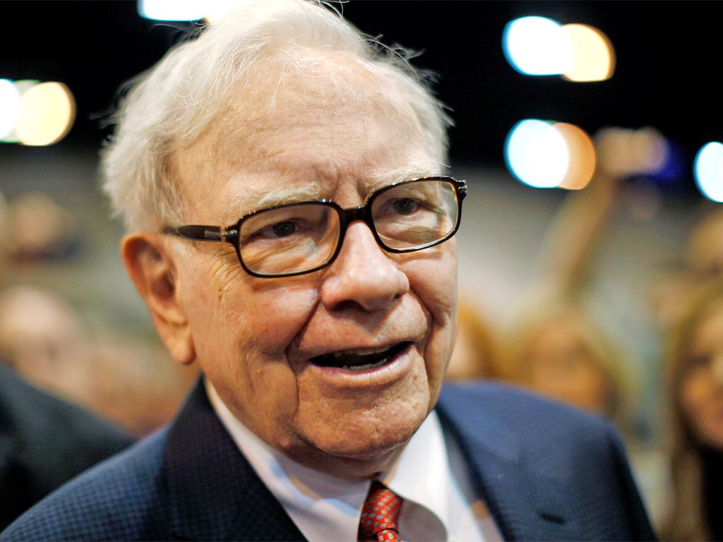 Buffett is the fourth richest person in the world