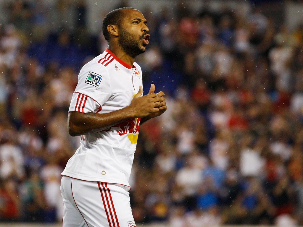 Thierry Henry is available on loan for a couple of months