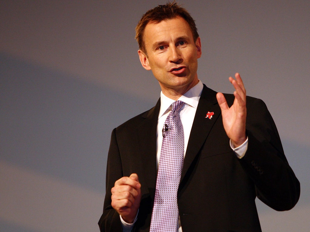 The former next leader of the Conservative Party award: Jeremy Hunt for his impersonation of a rabbit caught in the headlights when Hackgate was unfolding all around him