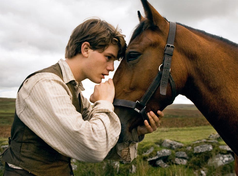 Jeremy Irvine stars in Spielberg's War Horse