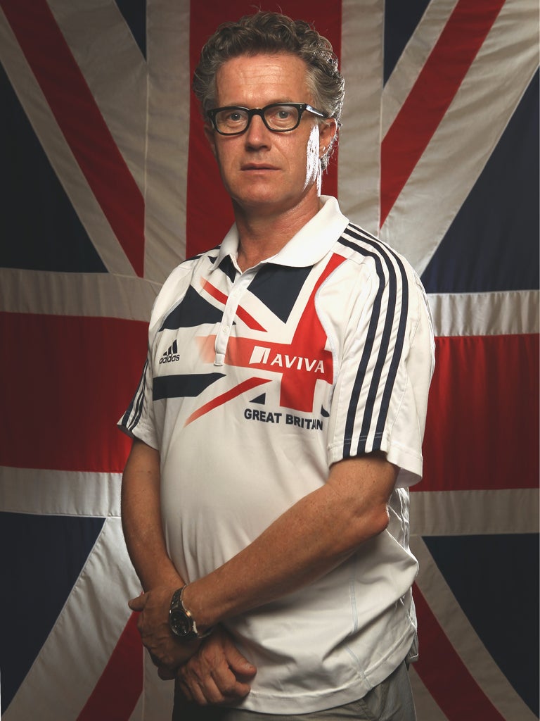 Charles van Commenee is the Dutchman hoping to guide
Team GB to a golden summer