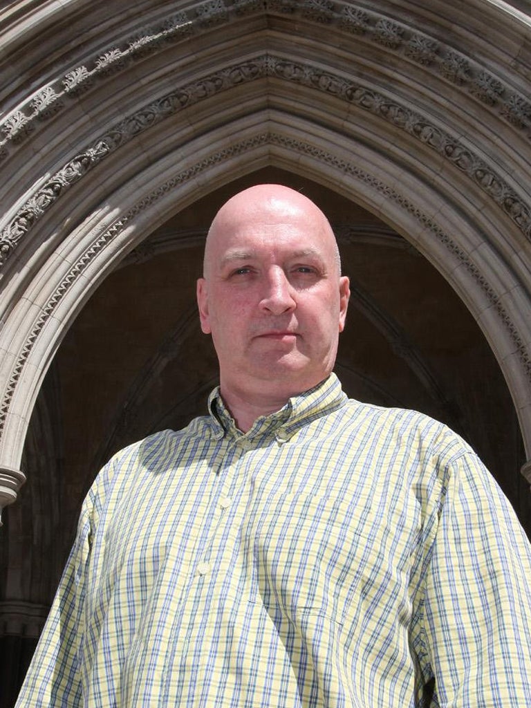 MARK NEARY: His life became a nightmare as he fought a long battle with Hillingdon Council