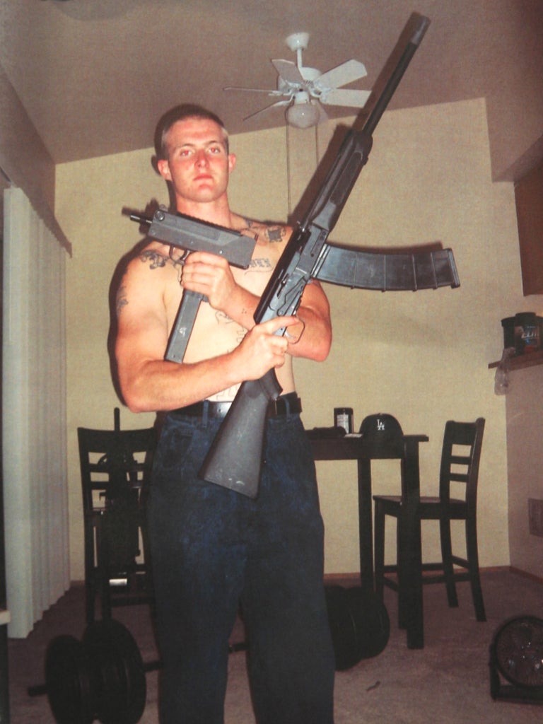 Benjamin Colton Barnes, the war veteran in whose car weapons were found