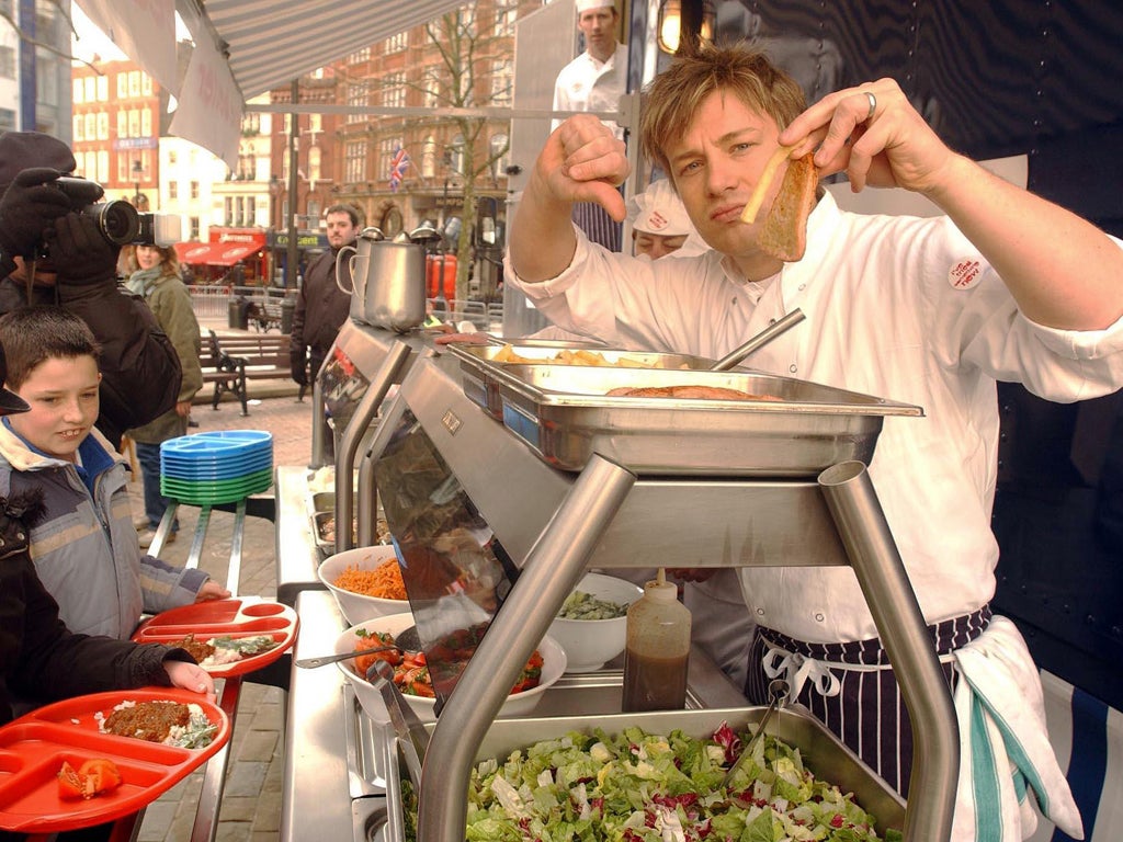 Jamie Oliver - The former Naked Chef was already a household name in 2005 when he began his “Feed Me Better” campaign to improve the quality of school meals. Millions watched his crusade to reduce the salt content in meals, while politicians fell over the