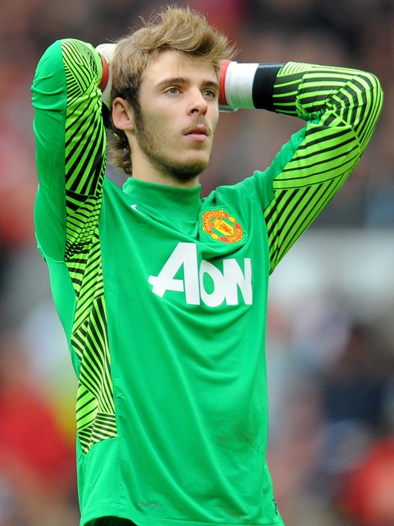 De Gea has only managed to keep 5 clean sheets in 19 appearances