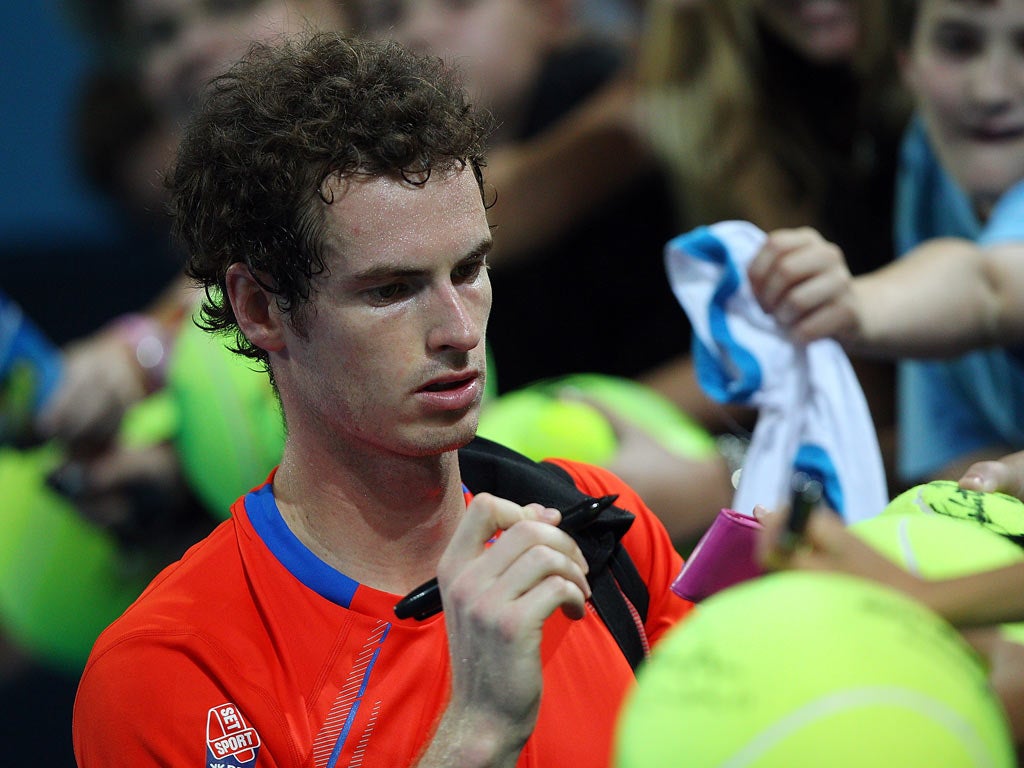 Murray was not at his best in Brisbane